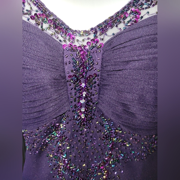 Bellissima Beaded Evening Gown - Picture 3 of 10